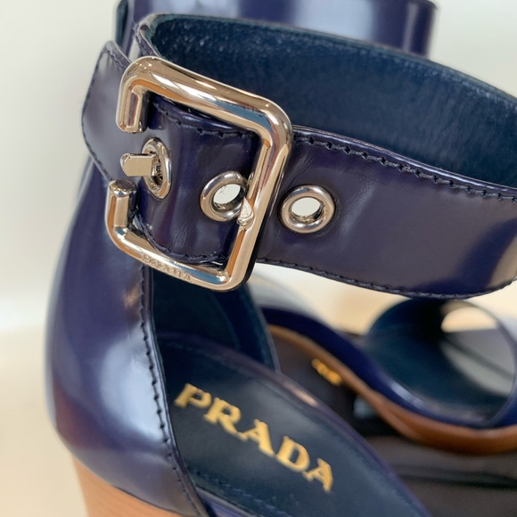 Prada stack heel sandals - Picture 6 of 7